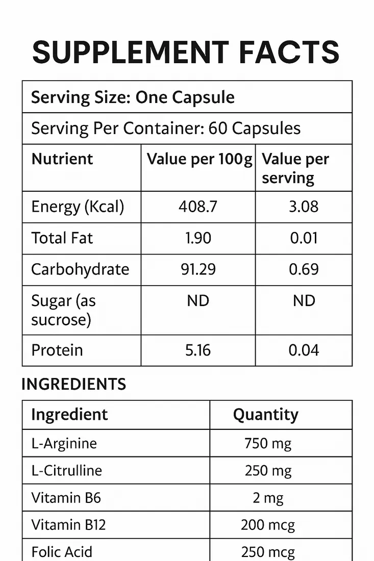 L-Arginine + Citrulline 2