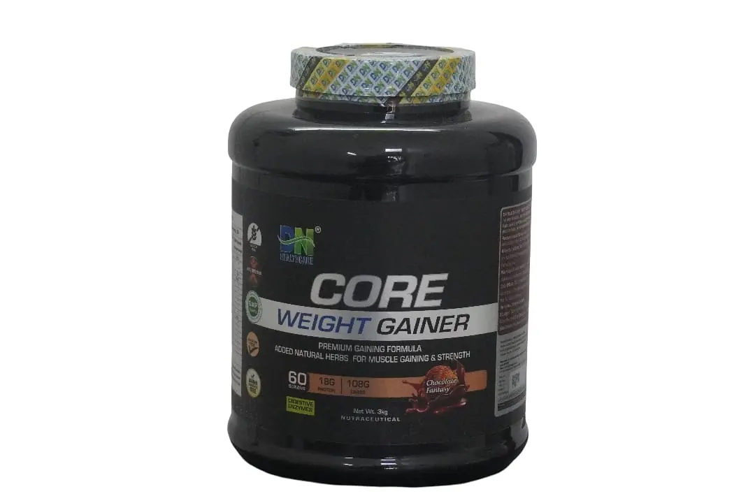 Core Weight Gainer Chocolate 3KG Front